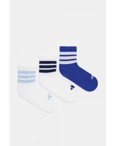 ADIDAS CALCETINES NIÑO LK RIB 3PP WHITE