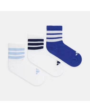 ADIDAS CALCETINES NIÑO LK RIB 3PP WHITE
