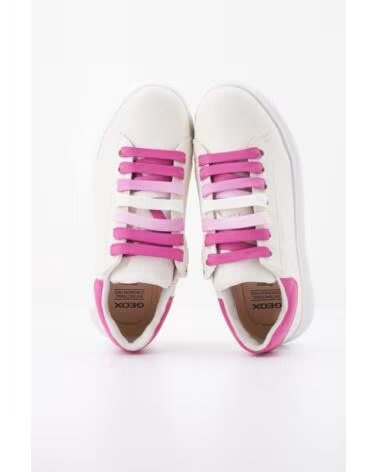 GEOX J PUFFYPOP GIRL SNEAKERS BEIGE C1Z8D