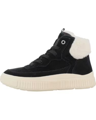 GEOX STIVALI J LAQUINNY GIRL WPF COLORE NERO C9999
