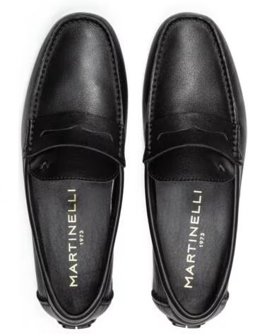 MOCASSINO UOMO MARTINELLI PACIFIC 1411-2496DYM NEGRO