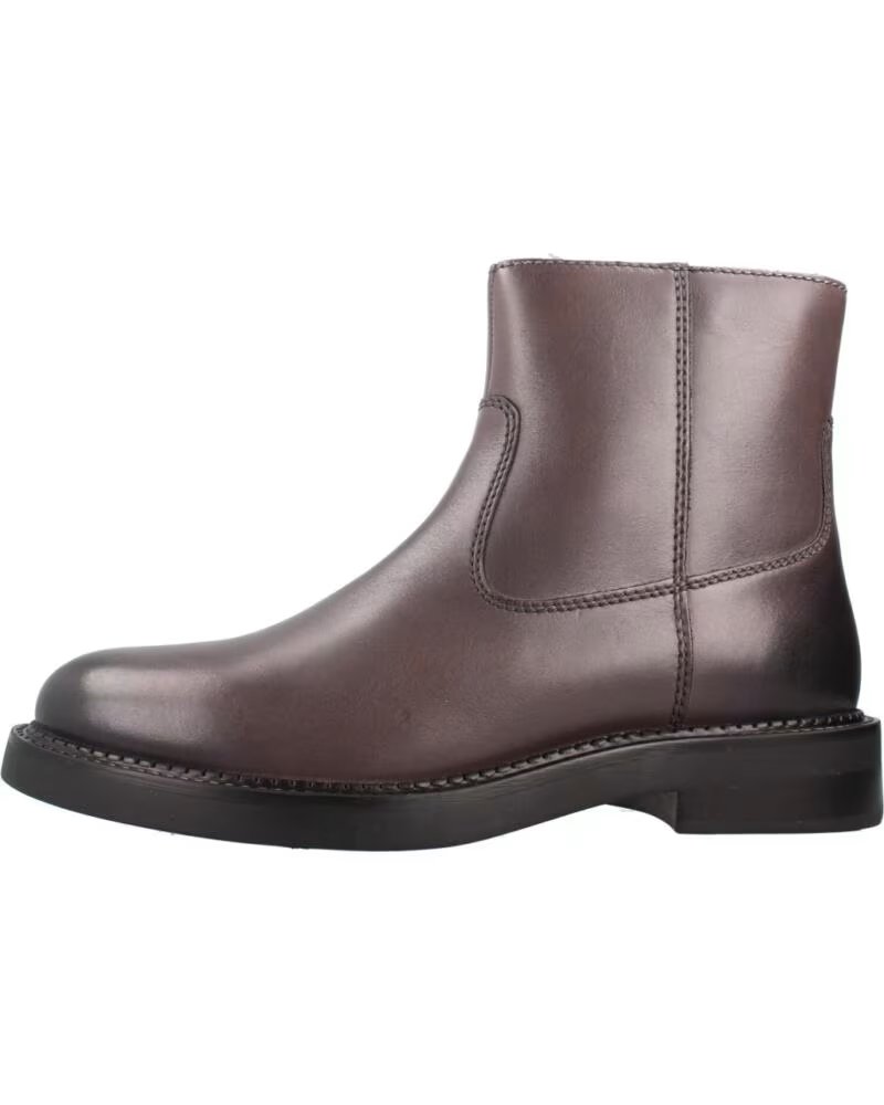 GEOX BOTINES D46WYB 00043 EN PIEL MARRÓN C6029