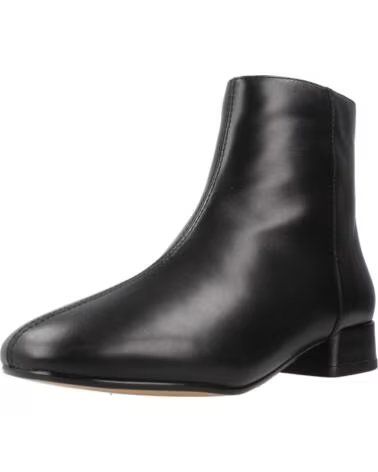 GEOX D561NA DHYALMA STIVALETTI IN PELLE NERA C9999 BLACK