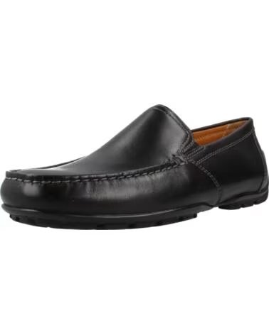 GEOX U MONER CASUAL LEATHER LOAFERS C9999