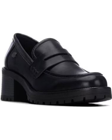 XTI HEELED LOAFER 146084 NEGRO