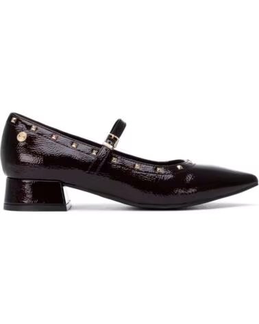 XTI SCARPE CON TACCO 146220 BORDEAUX CON BORCHIE BURDEOS