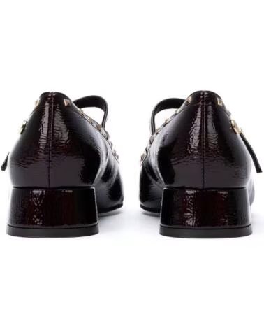 XTI SCARPE CON TACCO 146220 BORDEAUX CON BORCHIE BURDEOS