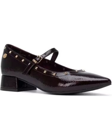 XTI SCARPE CON TACCO 146220 BORDEAUX CON BORCHIE BURDEOS