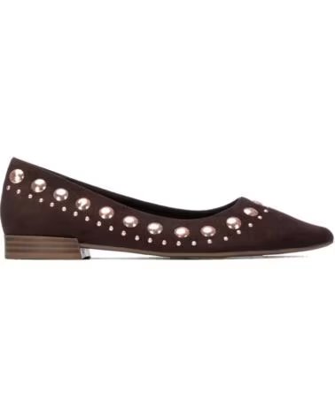 XTI WOMEN´S FLAT SHOES 146223 BROWN MARRON