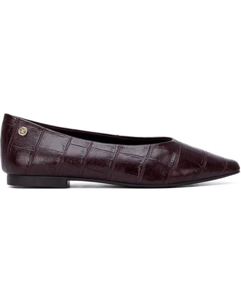 XTI WOMEN´S FLAT SHOES 146376 BURGUNDY BURDEOS