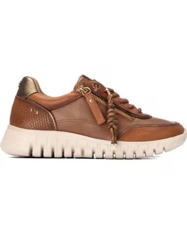 CARMELA 164244 SNEAKERS IN PELLE CASUAL CAMEL