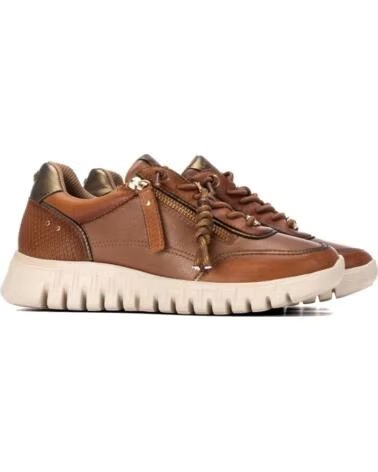 CARMELA 164244 SNEAKERS IN PELLE CASUAL CAMEL