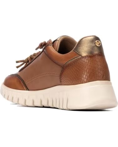 CARMELA 164244 SNEAKERS IN PELLE CASUAL CAMEL