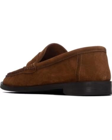 CARMELA SUEDE LOAFERS CAMEL