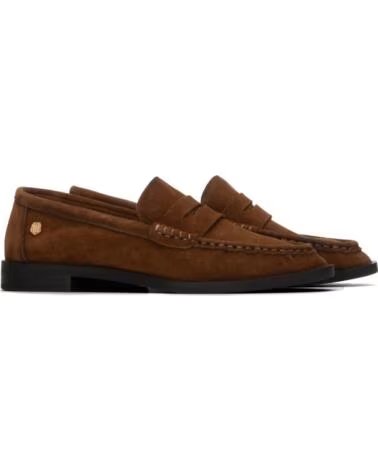 CARMELA SUEDE LOAFERS CAMEL