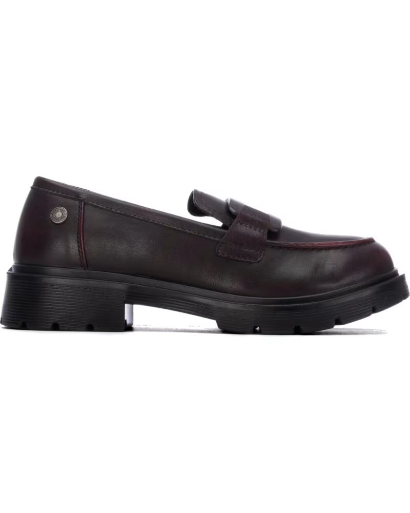 REFRESH 176079 BURGUNDY LOAFERS BURDEOS