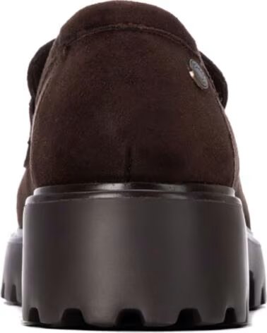 REFRESH MOCASSINS EM PELE ESTILO TRACK 176030 CASTANHO MARRON