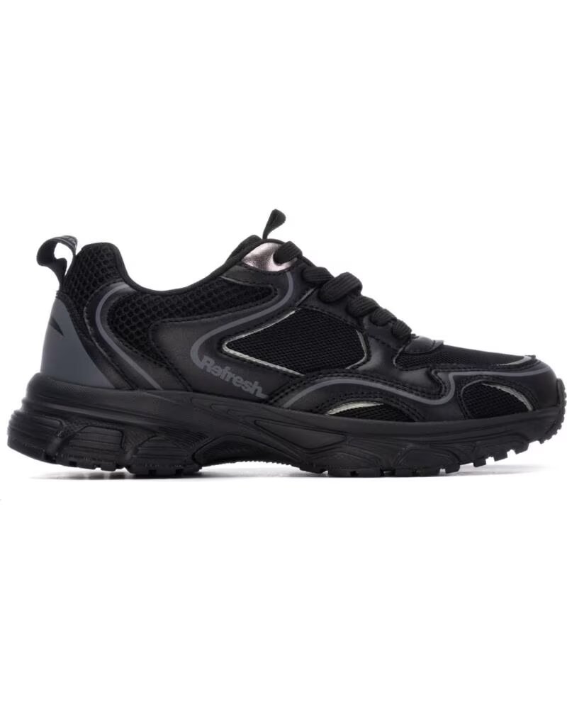 REFRESH SNEAKERS SPORTIVE 176213 NEGRO