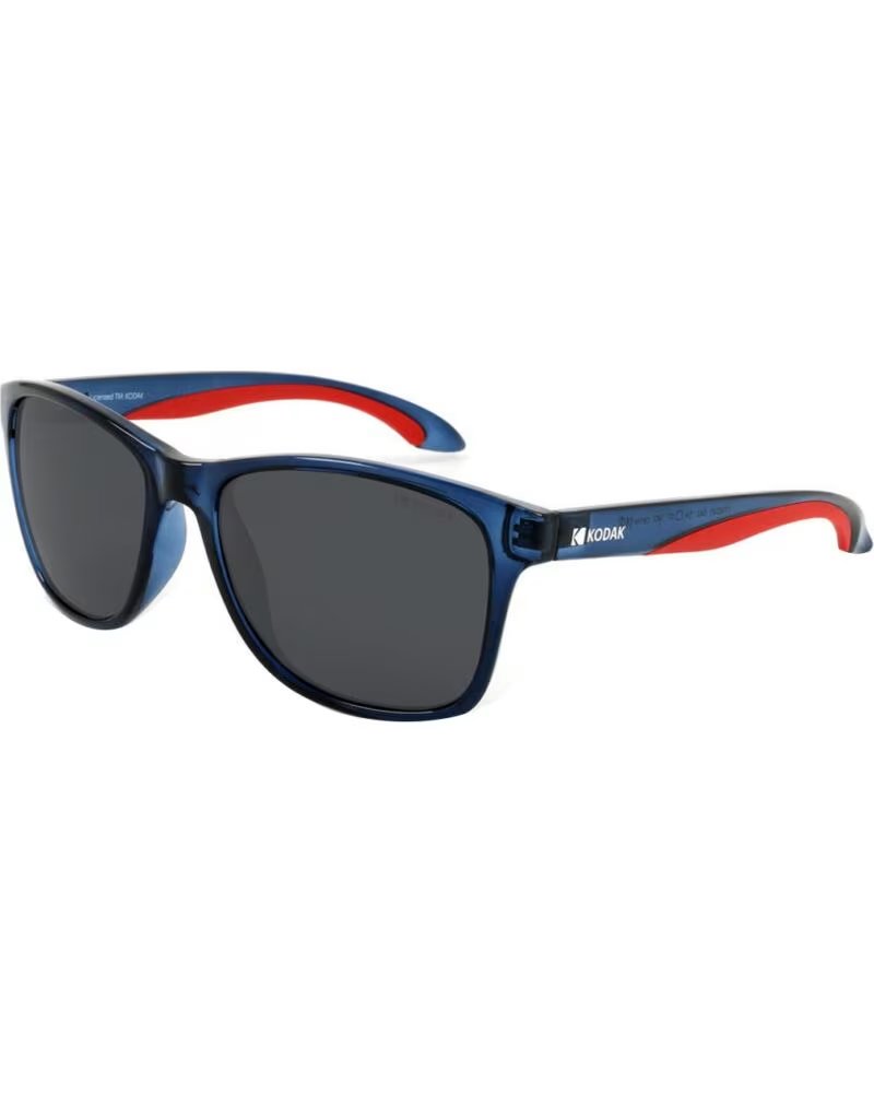 KODAK Gafas de Sol Deportivas Polarizadas CF90143 para Hombre AZUL-ROJO