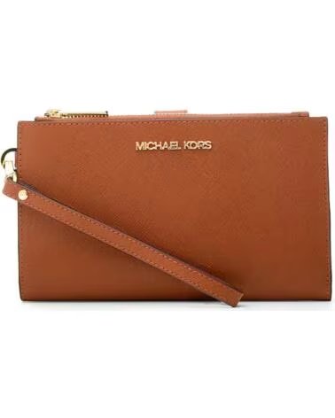 MICHAEL KORS CARTERA DE MANO 35F8GTVW0L MARRÓN CUERO SAFFIANO
