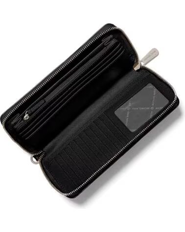 MICHAEL KORS 35S6STVE9L-BLACK CARTEIRA DE PELE COM FECHO