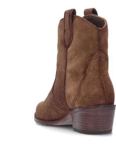 BONAVENTURE BOTTINES TEXANES B689 COWBOY TAUPE