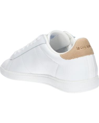 SNEAKERS LE COQ SPORTIF COURTSET 2121223 OPTICAL WHITE-TAN OPTICAL WHITE-TAN