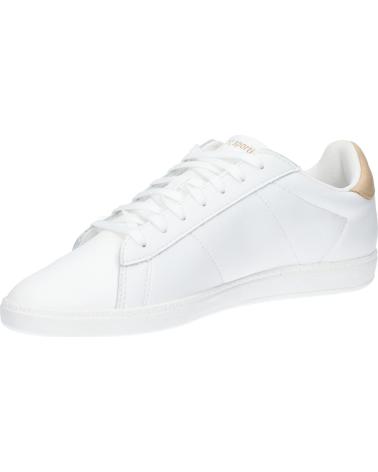 SNEAKERS LE COQ SPORTIF COURTSET 2121223 OPTICAL WHITE-TAN OPTICAL WHITE-TAN