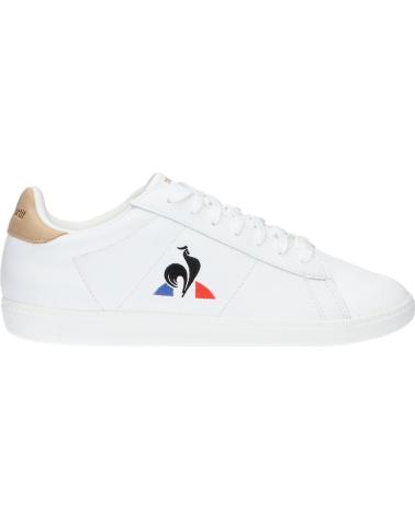 SNEAKERS LE COQ SPORTIF COURTSET 2121223 OPTICAL WHITE-TAN OPTICAL WHITE-TAN