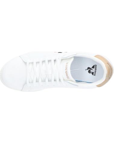 SNEAKERS LE COQ SPORTIF COURTSET 2121223 OPTICAL WHITE-TAN OPTICAL WHITE-TAN