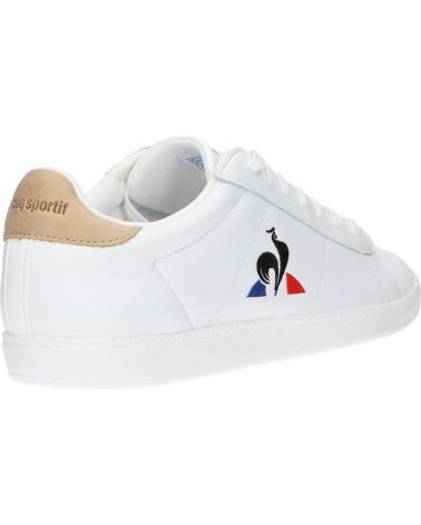 SNEAKERS LE COQ SPORTIF COURTSET 2121223 OPTICAL WHITE-TAN OPTICAL WHITE-TAN