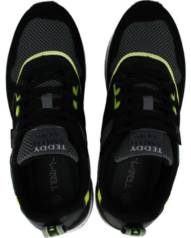 Zapatillas deporte de Hombre TEDDY SMITH ZAPATILLAS CORDONES NEGRO