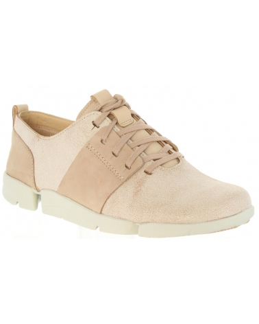 Sportschuhe für Damen CLARKS 26131794 TRI CAITLIN WHITE COMBI