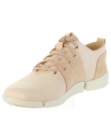 Sportschuhe für Damen CLARKS 26131794 TRI CAITLIN WHITE COMBI