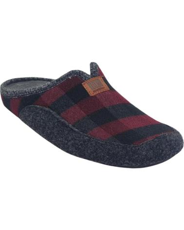 Calzado de casa de Hombre NORTEÑAS ZAPATILLAS OTONO INVIERNO NORTENAS  24-129 BURDEOS