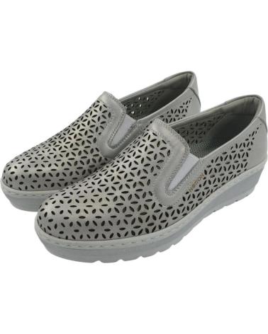 Zapatos de Mujer NOTTON ZAPATOS MUJER CALADOS  2823 PLATA