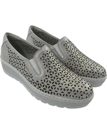 Zapatos de Mujer NOTTON ZAPATOS MUJER CALADOS  2823 PLATA