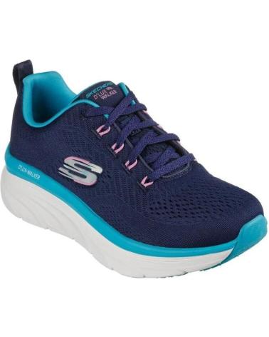 Sportschuhe für Damen SKECHERS 149368-NVTQ D LUX WALKER FRESH FINESSE NAVY-TURQUOISE