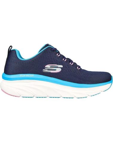 Sportschuhe für Damen SKECHERS 149368-NVTQ D LUX WALKER FRESH FINESSE NAVY-TURQUOISE