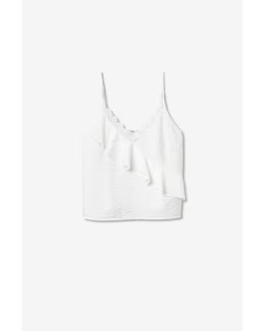 TIFFOSI BALTIMORE CAMI TOP BLANCO