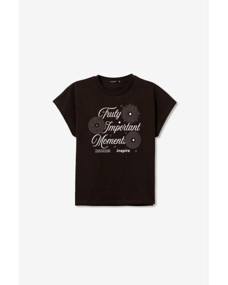 TIFFOSI CAMISETA PALKA MARRÓN