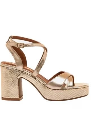 MTNG Sandalias de Tacon Mujer Mustang 56649 Oro DORADO