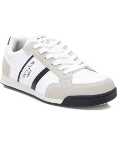 TEDDY SMITH 071426 SCARPE CASUAL BIANCO E BLU MARINO BLANCO-NAVY