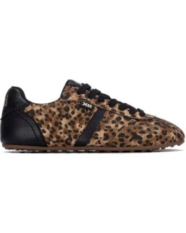 XTI SNEAKER CASUAL 146153 STAMPA ANIMALIER LEOPARDO