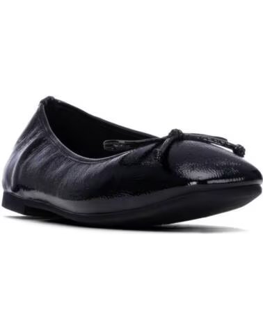 XTI 146413 BLACK FLAT BALLERINA SHOES NEGRO