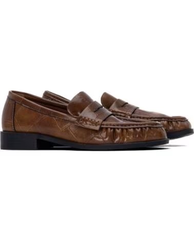 XTI FLACHER DAMEN LOAFER 146430 CAMEL