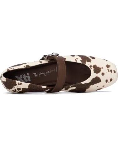XTI 146485 COW PRINT BALLERINA BUCKLE