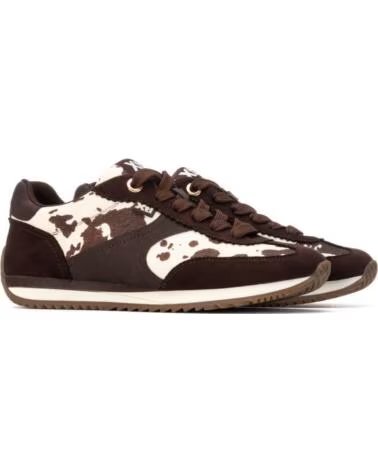 XTI SNEAKER CASUAL 146533 MARRONI CON DESIGN STAMPATO MARRON