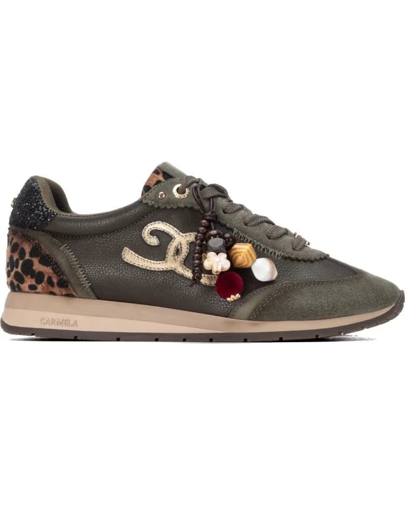 CARMELA 164234 KAKI SAPATILHAS DESPORTIVAS CASUAL