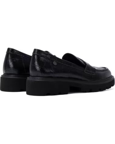 CARMELA LEDER-LOAFER MIT PLATEAU 164270 SCHWARZ NEGRO